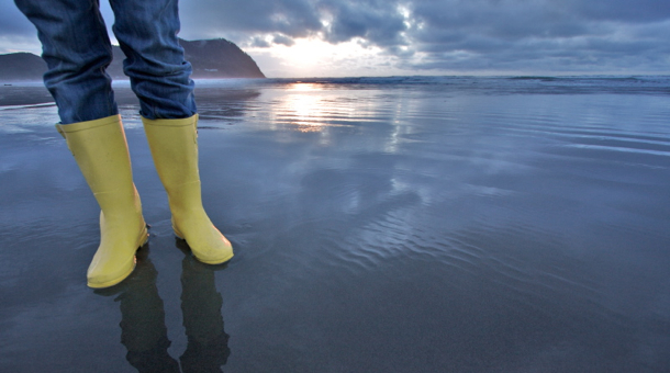 My Blog about living on Bainbridge Island Rain Boots on a Beach
