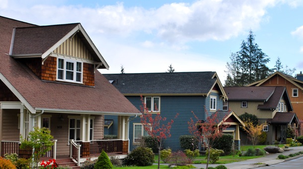 A Bainbridge Island waterfront Neighborhood