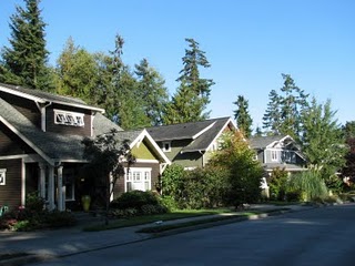 Homes in the North Town Woods Neighborhood on Bainbridge Island Homes in the North Town Woods Neighborhood on Bainbridge Island