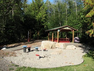Play area in the North Town Woods Neighborhood on Bainbridge Island Play area in the North Town Woods Neighborhood on Bainbridge Island
