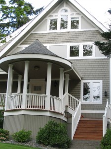 A home in the Wing Point Neighborhood on Bainbridge Island, WA