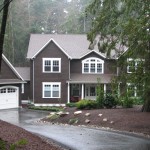 A newer custom home on Battle Point Drive.