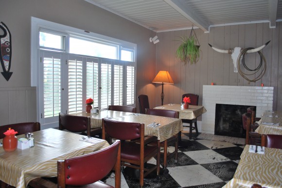 One of the dining rooms at Bainbridge Island BBQ. One of the dining rooms at Bainbridge Island BBQ.