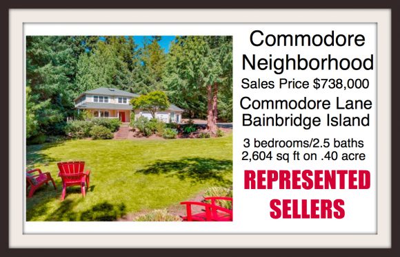 Commodore Lane on Bainbridge Island sold by Jen Pells Real Estate