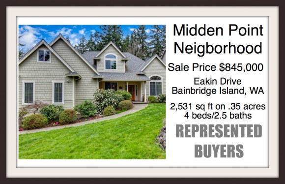 Eakins Drive on Bainbridge Island sold by broker Jen Pells of Wiindermere Bainbridge