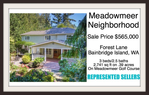 10971 Forest Lane Bainbridge Island, WA sold by Jen Pells