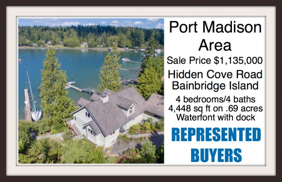Hidden Cove Road Sold by Windermere Agent Jen Pells