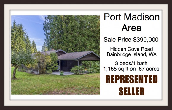 Home on Hidden Cove Rd on Bainbridge Island sold by Jen Pells Windermere Bainbridge