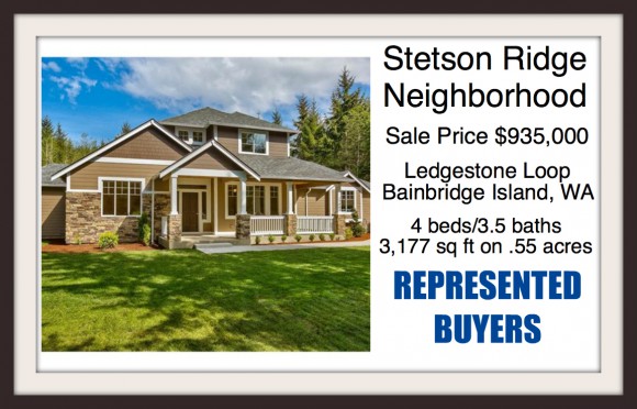 Home on Ledgestone Loop on Bainbridge Island sold by Jen Pells of Windermere Bainbridge