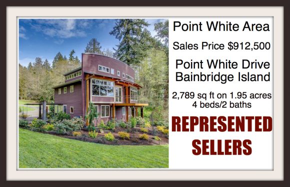Point White Drive on Bainbridge Island sold by Jen Pells Windermere Agen