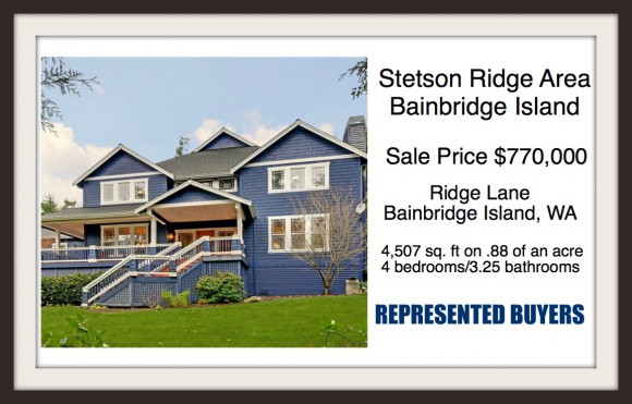 Ridge Lane on Bainbridge Island sold by Realtor Jen Pells Island Avenue on Bainbridge Island sold by Realtor Jen Pells