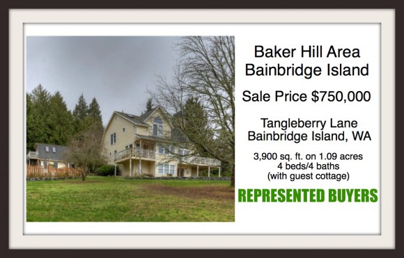Tangleberry Lane on Bainbridge Island sold by Realtor Jen Pells