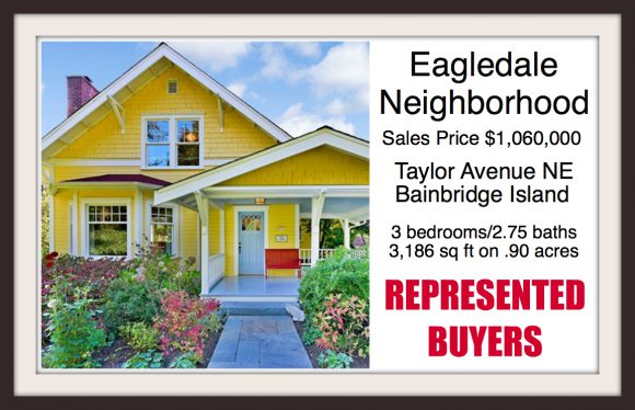 Taylor AVE NE on Bainbridge Island sold by Jen Pells Real Estate Bainbridge Island