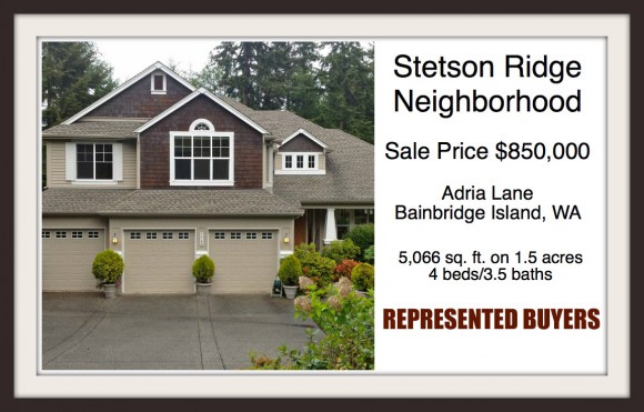 Stetson Ridge home on Bainbridge Island sold by Realtor Jen Pells