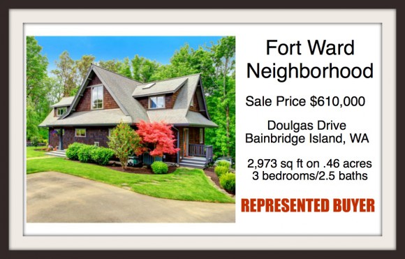 Douglas Drive on Bainbridge Island sold by Jen Pells