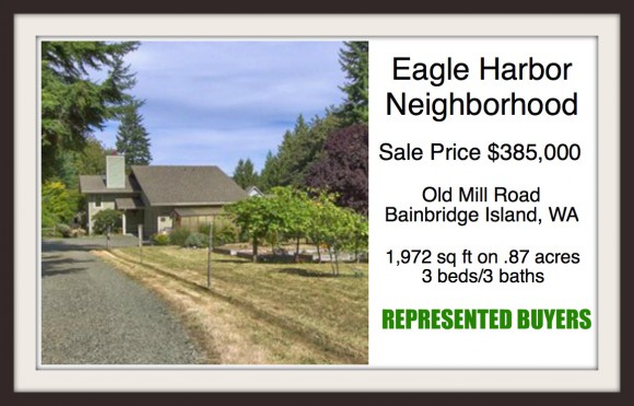 Old Mill Road on Bainbridge Island sold by Jen Pells