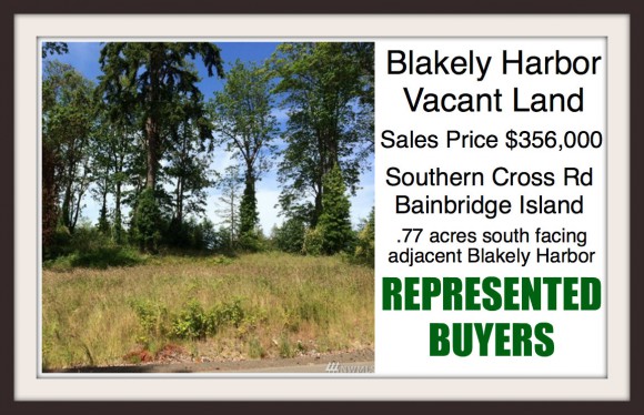 Southern Cross Vacant Land sold by Jen Pells of Windermere Bainbridge