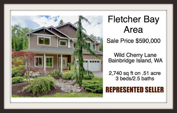 Wild Cherry Lane on Bainbridge Island Sold by Jen Pells
