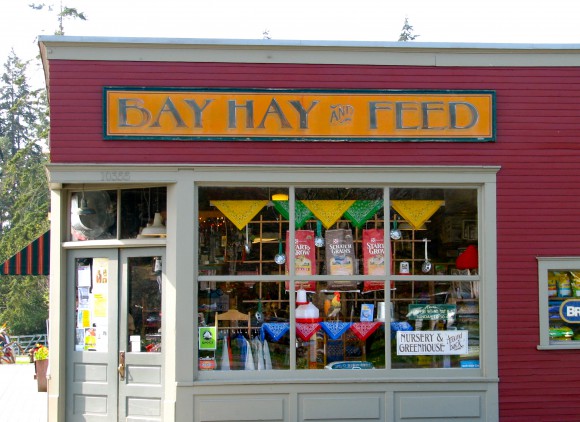 Bay Hay and Feed Store in Rolling Bay. Bay Hay and Feed Store in Rolling Bay.
