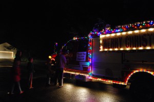 The Bainbridge Island Musical Fire Truck making the rounds.