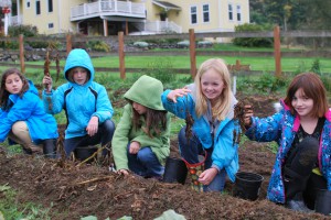 Blakely Students at Hey Day Farm on Bainbridge Island Blakely Students at Hey Day Farm on Bainbridge