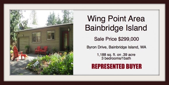 BYRON Drive Sold by Jen Pells | Bainbridge Island Realtor Sold by Jen Pells | Bainbridge Island Realtor