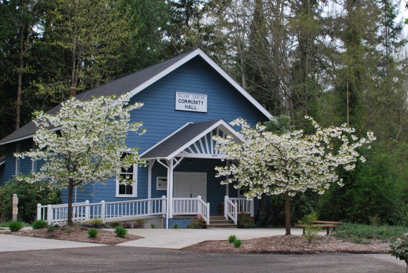 Island Hall on Bainbridge Island by Jen Pells Island Hall on Bainbridge Island by Jen Pells