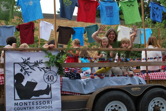 Annual 4th of July Parade on Bainbridge Island. July 2013.