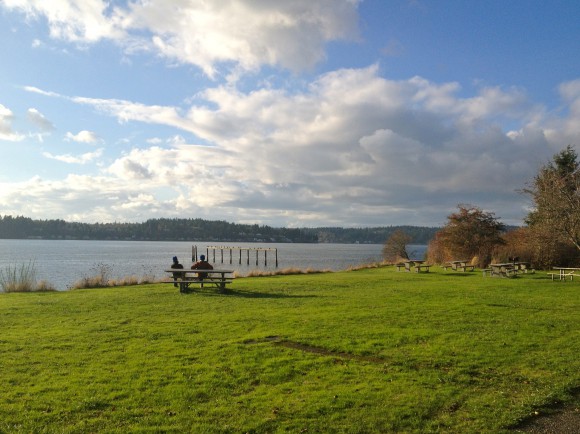 Fort Ward on Bainbridge Island. Spring 2013.