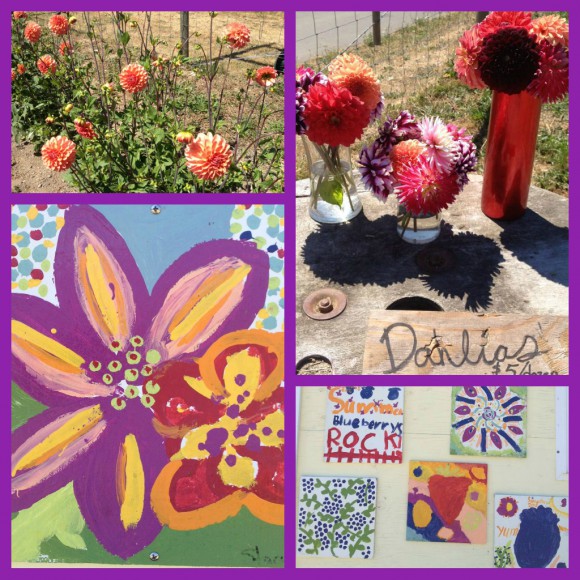 U-Pick Flowers Bainbridge Island by Jen Pell
