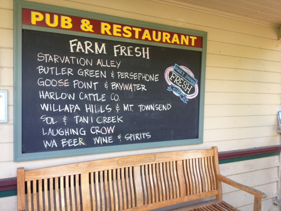 Local food on Bainbridge Island