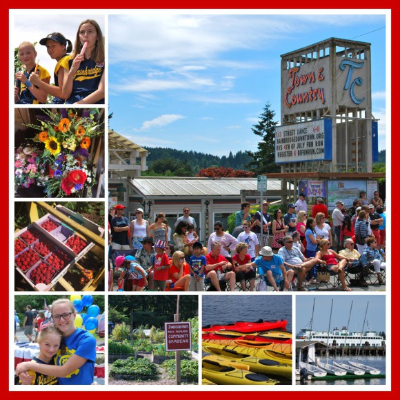 Bainbridge Summer collage 2014