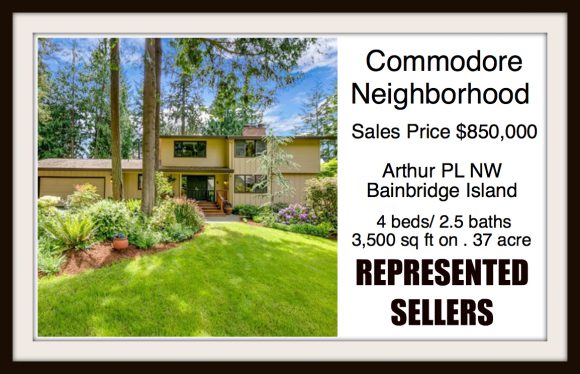 Arthur PL on Bainbridge Island sold by Jen Pells Real Estate