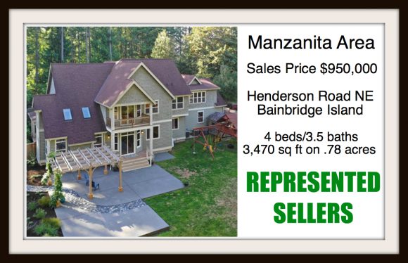Henderson Road on Bainbridge Island sold by Jen Pells Real Estate