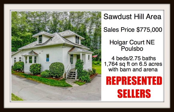 Holgar Ct in Poulsbo sold by Jen Pells Real Estate