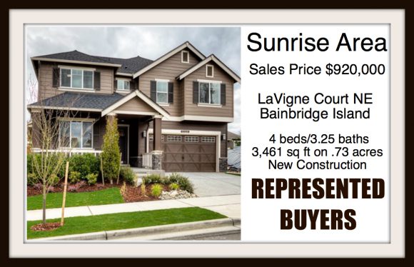 LaVigne Ct on Bainbridge Island sold by Jen Pells Real Estate