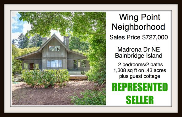 Madrona Dr on Bainbridge Island sold by Jen Pells Real Estate