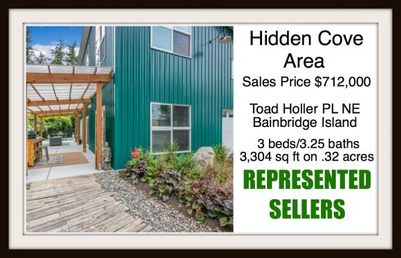 Toad Holler PL on Bainbridge Island sold by Jen Pells Real Estate