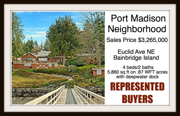 Euclid Ave NE on Bainbridge Island sold by Jen Pells Real Estate