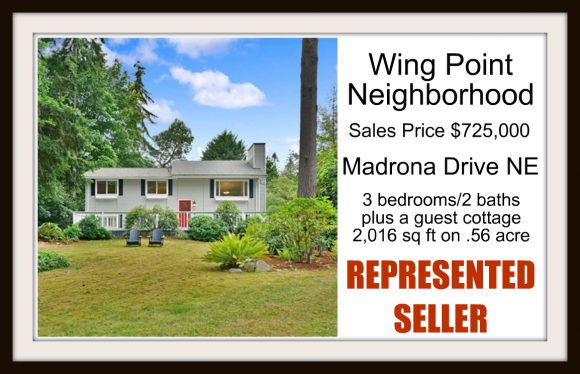 Madrona Drive NE on Bainbridge Island sold by Jen Pells Real Estate