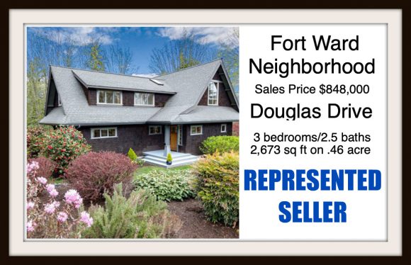 Douglas Dr on Bainbridge Island sold by Jen Pells Real Estate
