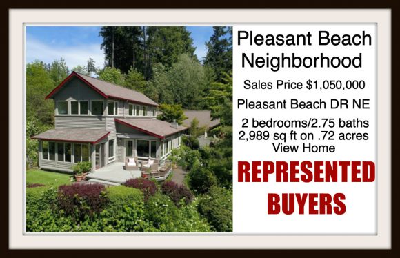 Pleasant Beach Drive on Bainbridge Island sold by Jen Pells Real Estate