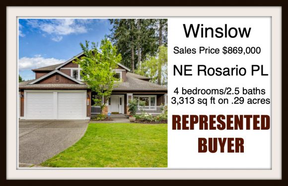Rosario PL on Bainbridge Island sold by Jen Pells Real Estate