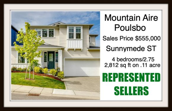 Sunnymede St in Poulsbo sold by Jen Pells Real Estate