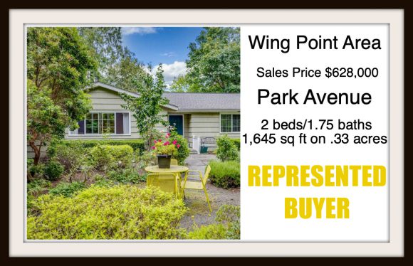 Park Ave on Bainbridge Island sold by Jen Pells Real Estate
