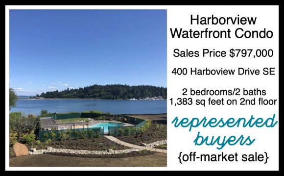 Harborview Waterfront Condo on Bainbridge Island sold by Jen Pells Realtor
